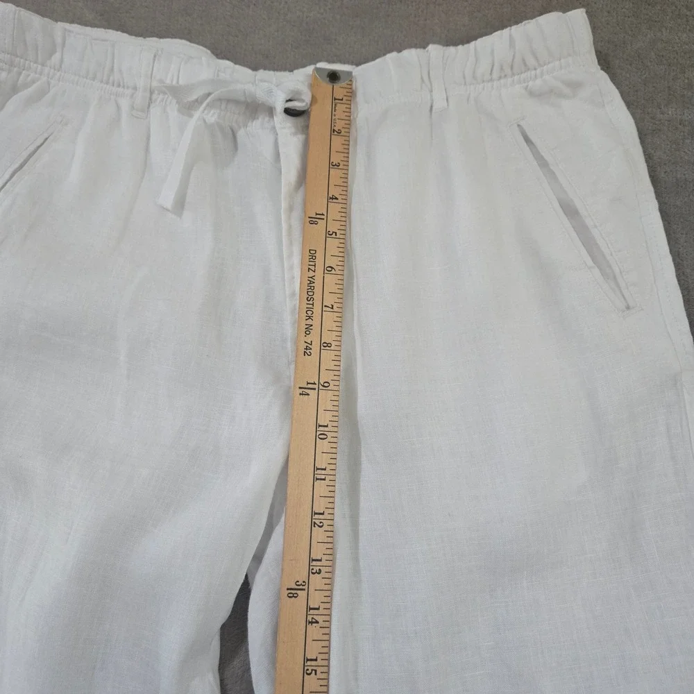 Tasso Elba Island Linen Pants Men Large Beach Coastal Old Money Resort Wedding